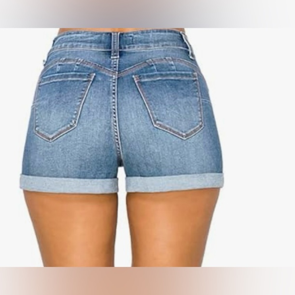 Shorts…WAX JEAN "Butt I Love You" Eco-Luxe Denim Shorts! - Picture 5 of 10